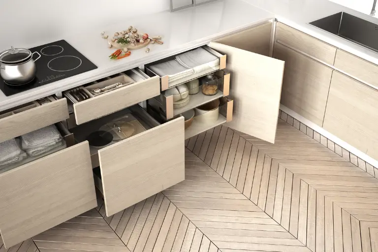 tendencias en reformas de cocina oviedo - muebles con almacenamiento funcional